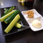 麺処ガンテツ - もろきゅう
