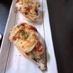 麺処ガンテツ - 牡蠣のトマトチーズ