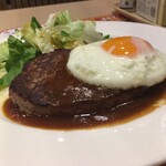 Gasuto - 2016/11/28 目玉焼きハンバーグランチ