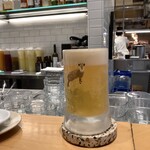 餃子といえば芭莉龍 - 会計はお店の方に声をかけてテーブルで。ただし、QR決済はスマホを預けるかレジに行くか聞かれる