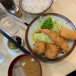 グリルおおくぼ - おこのみ定食　1,470円