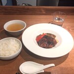 中国料理 唐花 - 週替わりランチ（黒酢の酢豚）