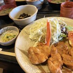 Tabegoroteishiyokusemmonten - 鶏味噌焼き定食