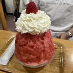 かき氷工房 雪菓 - いちごミルクショートケーキ風