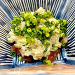 利久庵 - 20240502鰹のアンチョビソース掛け990円