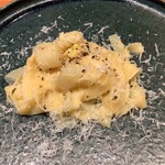 luogo - ホワイトアスパラ　タリアテッレ