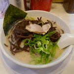 博多天神 - きくらげラーメン700円