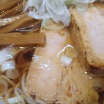 佐々木製麺所 - チャーシュー拡大