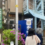 ヌードル＆スパイスカレー 今日の1番 - オープン15分前で9番目、お店が開く06時30分には15人が並んでいる相変わらずの人気店！