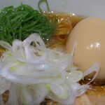 佐々木製麺所 - 葱と味玉