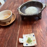 そばきり 日曜庵 - そばがき