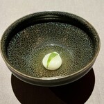 茶禅華 - 桜団子のお茶掛け