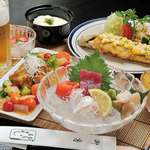 Yuki yoshi - 宴会料理の一例です。