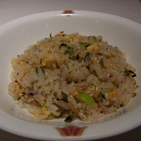 桂林 - 2014.2)ランチA（２５８０円）のチャーハン