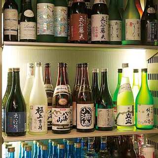 全国の銘酒や信州の地酒・レアな本格芋焼酎をご用意。