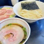 らぁ麺 飛鶏 - 地鶏つけそば 大盛の特上トッピング