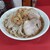 ラーメン二郎 - 料理写真:小ラーメン。麺半分ニンニクヤサイスクナメアブラカラメ　￥850
