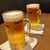 元氣七輪焼肉 牛繁 - ドリンク写真:生ビールで乾杯！！