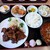 台湾料理 豊源 - 料理写真:コマ焼きと台湾ラーメンの定食　1100円