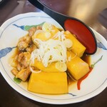吉祥寺 砂場 - 煮豆腐