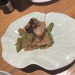 Hechi kan - 勘八と隠元の胡麻和え　1,200円