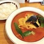 スープカレー店 34 - チキンと季節野菜のカレー