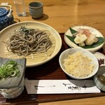 Baisou an - 揚げ餅と季節のご飯セット