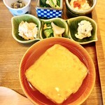 湯河原 十二庵 - お味噌汁、惣菜
