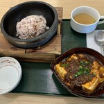 スパメッツァ仙台 竜泉寺の湯 - 麻婆豆腐ライス！