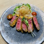 Mikawa beef cutlet