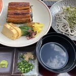 Nihon Ryouri Totoyume - 鰻丼と永平寺そば御膳３０００円