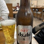 丸金餃子 - 瓶ビール（大）（650円）