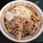レニー食堂 - 冷やしそば＋肉増し