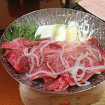 割烹旅館　室町 - 村上牛のすき焼き