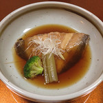 割烹旅館　室町 - ナメタケカレイの煮付け