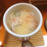 割烹旅館　室町 - かにあんかけ茶碗蒸し