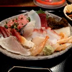 魚源商店 - ランチの御さしみ