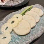 五風 - 焼き野菜(ニンニク・ニンニクの芽・長芋)