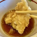 日本そば うらじ - そばつゆを付けて食べるとまた美味い！