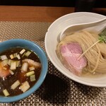 麺処 はら田 - 昆布水醤油つけ麺　1,100円