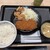 松のや - 料理写真:ロースかつ&本格唐揚げ定食(860円)