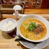Mampuku Shokudou - 味噌担々麺大盛り　小ライス