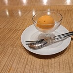 スーツァン・レストラン陳 - 人参のアイスクリームです。