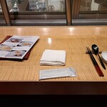 スーツァン・レストラン陳 渋谷店 - 私が着席したカウンター席です。