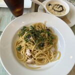 イタリア料理 アンジェリカ - 真ダコと無農薬オレガノのスパゲティ