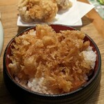 Daichi - たぬきご飯  薬味は別皿