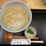 うどん処 重己 - 冷かけ