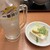 日高屋 - 料理写真:冷奴とレモンサワー