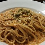 ノリノ穴 - 黒ミートパスタ♪