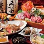藤しげ - 鮮魚や旬の素材を使った季節料理が味わえる。
